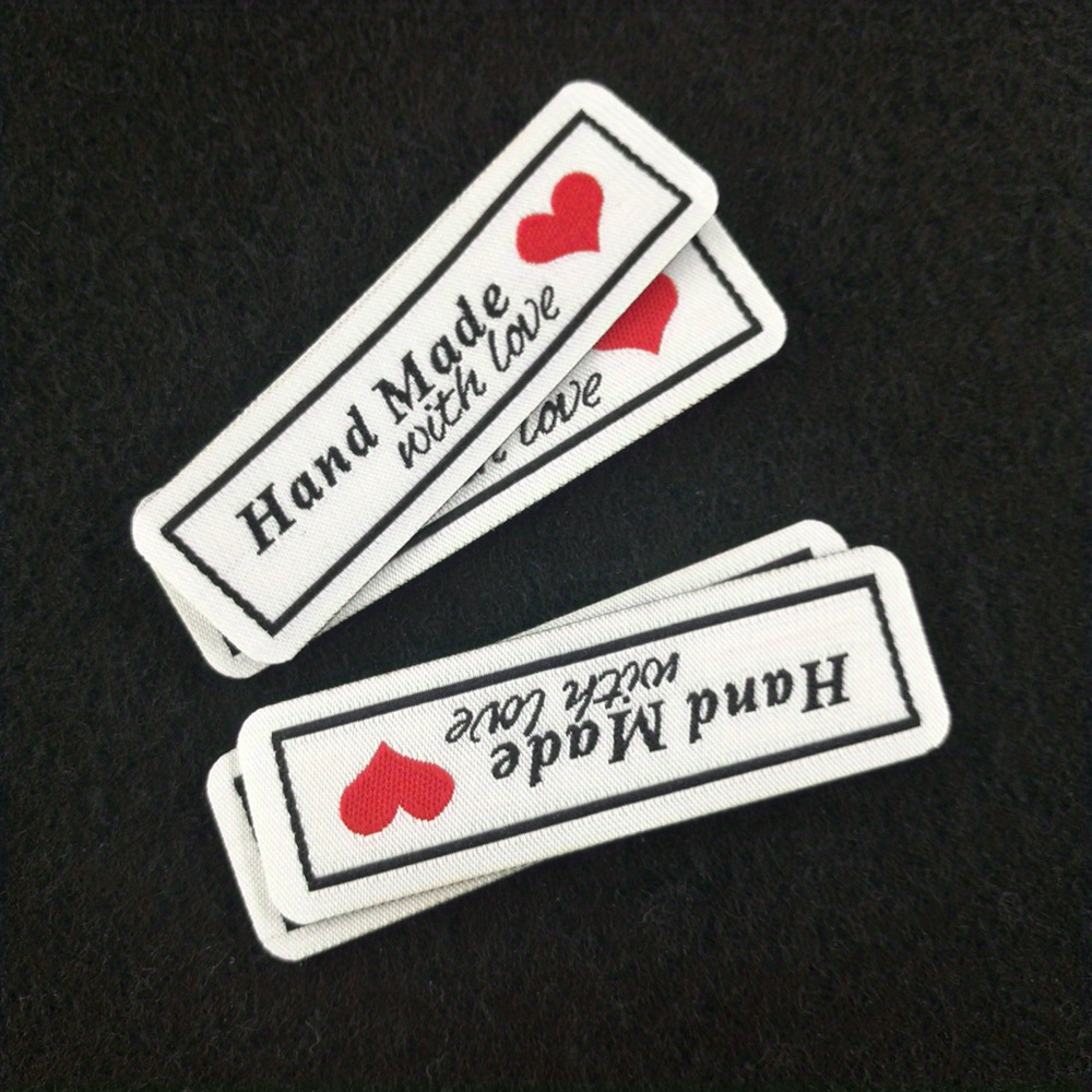 Clothing Cloth Label Hot Press Cloth Label Weaving Mark Temu