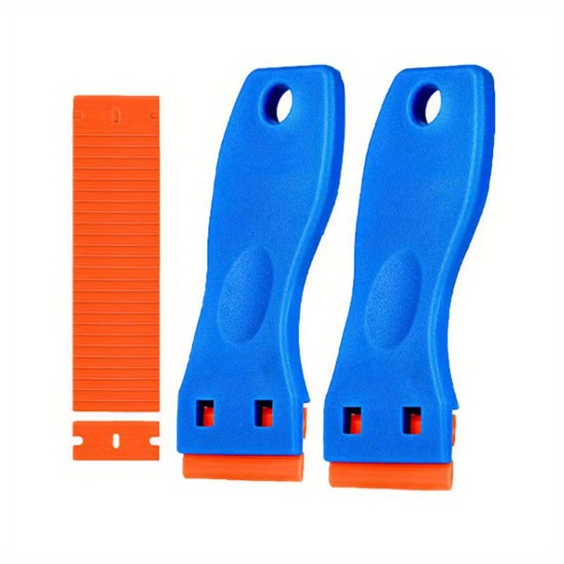Edged Plastic Razor Blade Scrapers Knife 1/100pcsdouble Temu