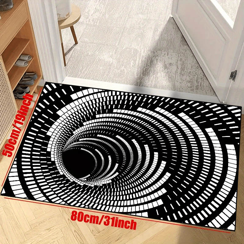 Abstract Geometric Area Rug Living Room Entrance Door Floor - Temu