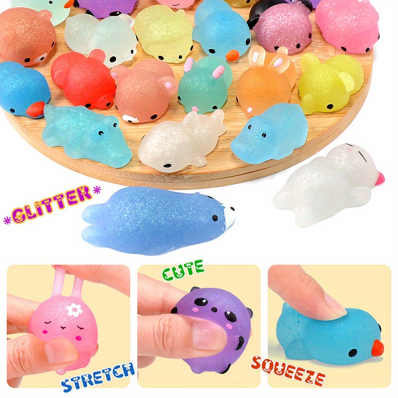 Balle anti-stress à presser pour enfants, Kawaii Squishies, Mochi, Anima  Squishy Toys, Party Favors, Souligné Instituts Toys for Birthday, 50  PCs-5PCs - AliExpress