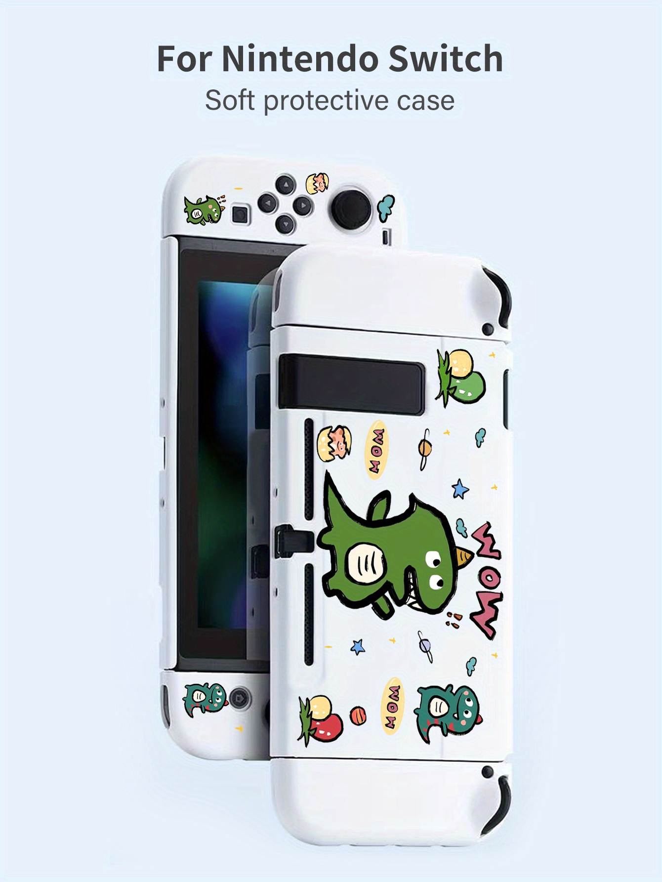 Cartoon Dinosaur Protective Case Switch Ns - Temu