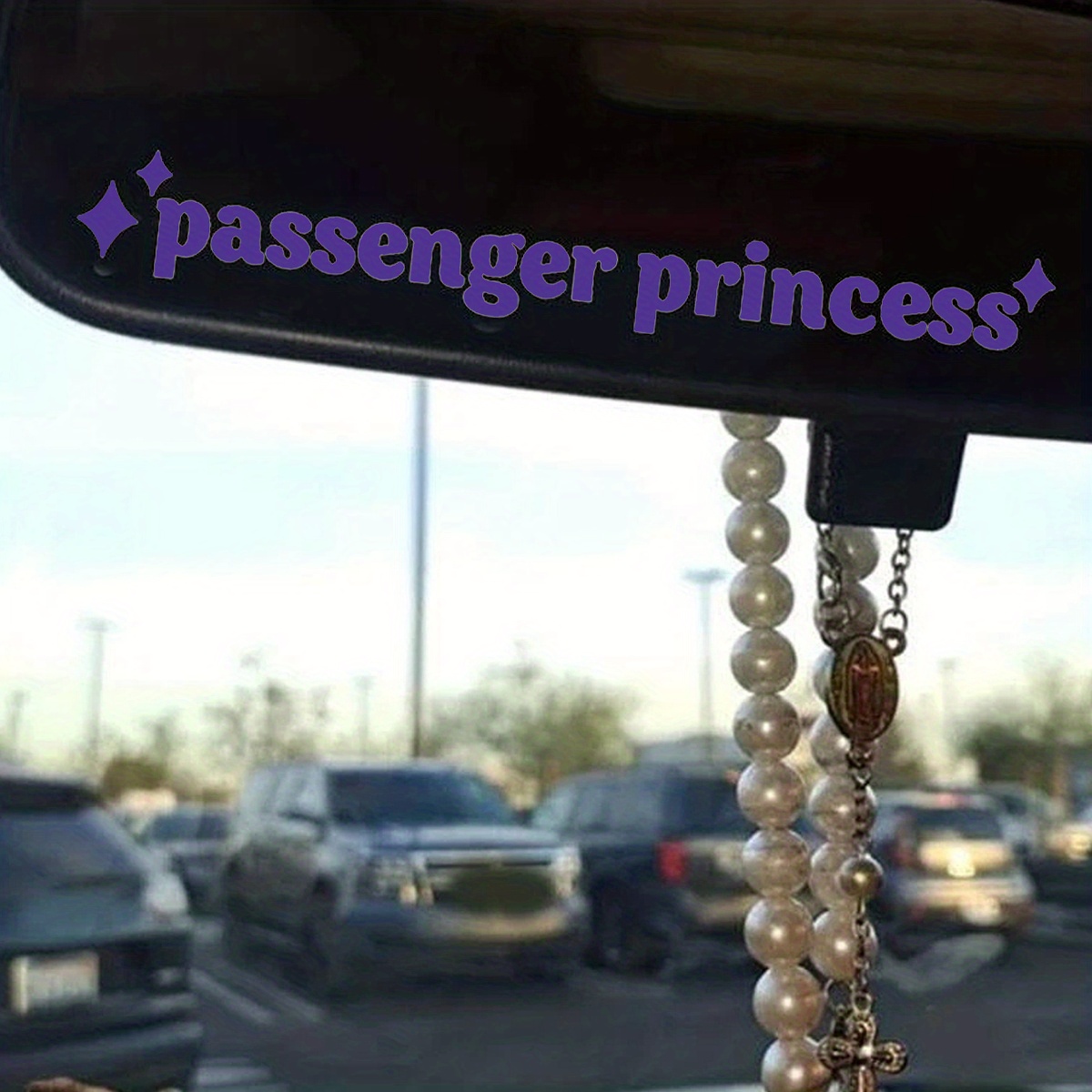 Funny Passenger Princess Decal for Car, Mirror & More – Get Decaled