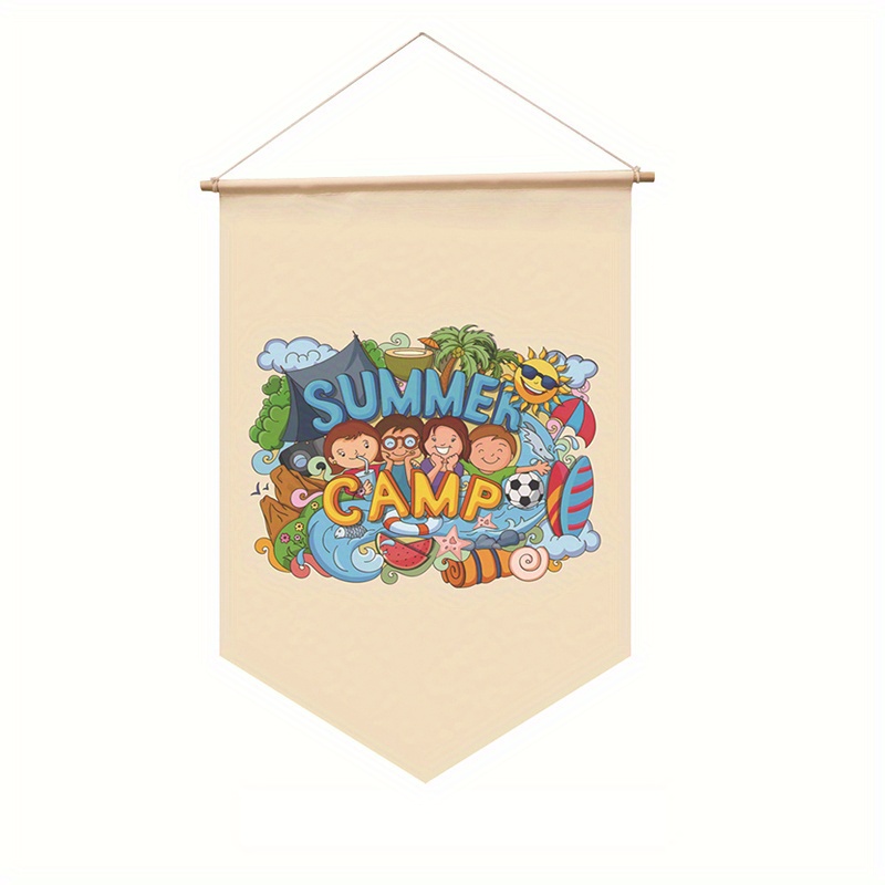 Personalized Camping Garden Flag For Outdoor Yard House Banner