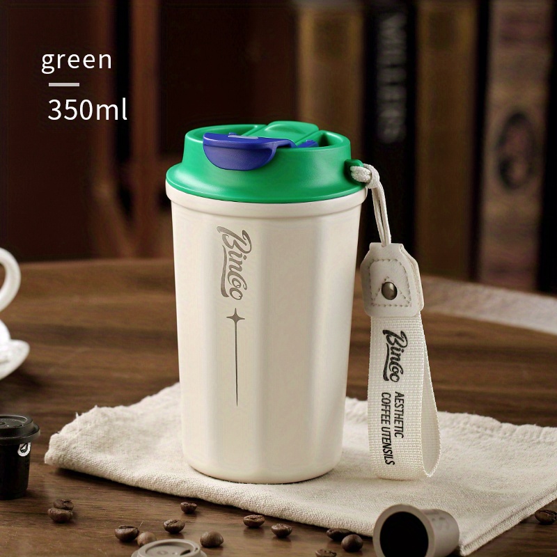 Stainless Steel Mug Lid Thermal Insulated Travel Water Cup Bottle Tea  Coffee Cup
