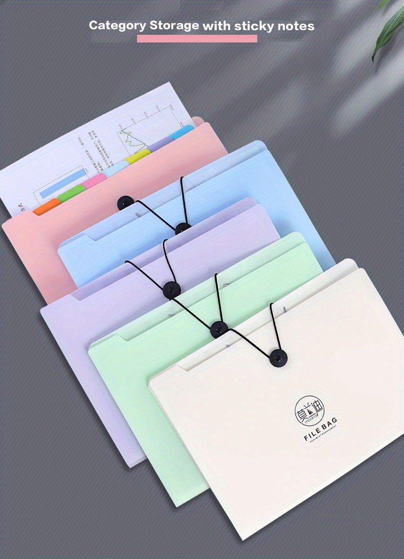 A4 Multi layer Document Storage Bag Perfect Storing Invoices Temu