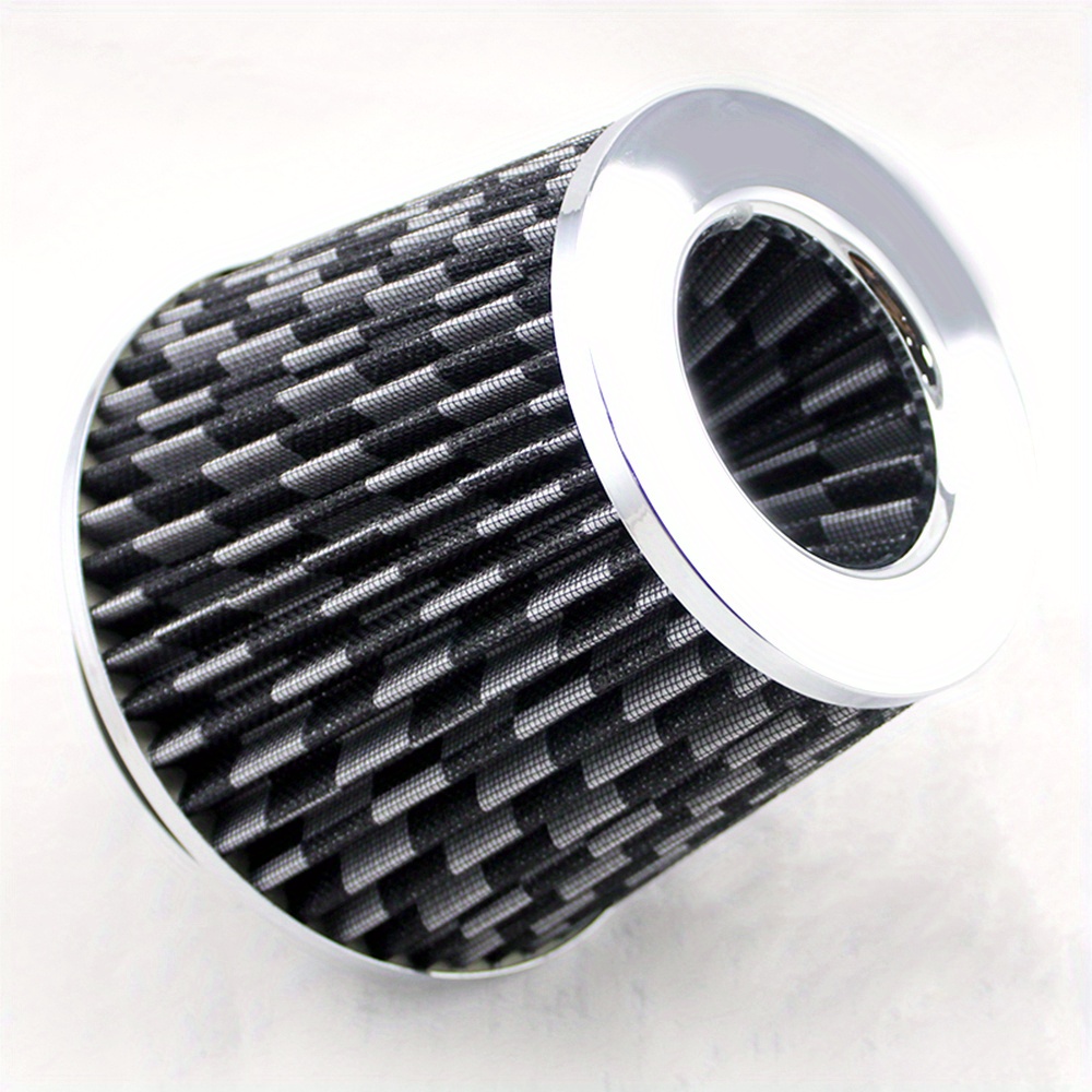 Universal Auto Luftfilter Änderung High Flow Inlet Auto Cold Air Intake  Filter Reiniger Rohr Geändert Roller