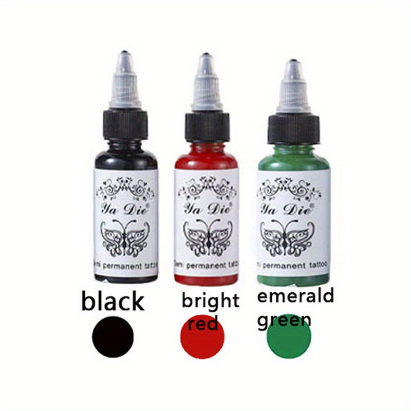 14 Color Tattoo Ink Set /bottle Perfect For 3d Makeup Beauty - Temu