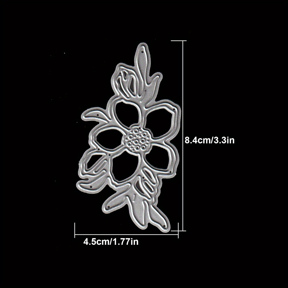 Lace Border Metal Die Cuts Assorted Flower Background - Temu