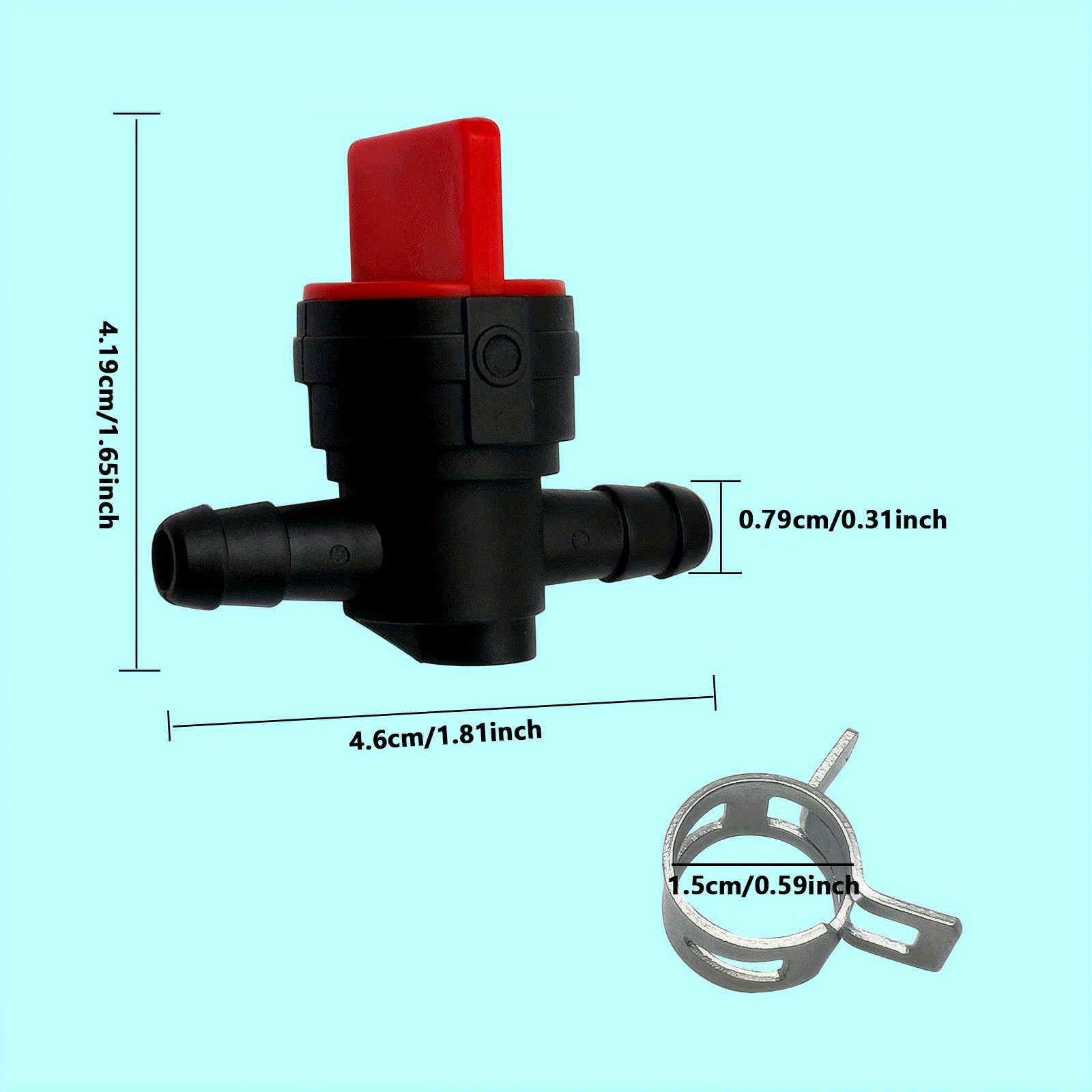 In line Fuel Shutoff Valve In line With Temu