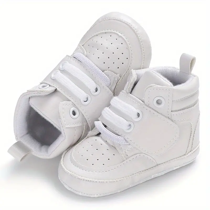 casual comfortable sneakers with hook and loop fastener for baby boys lightweight non slip walking shoes for indoor outdoor spring and autumn details 2