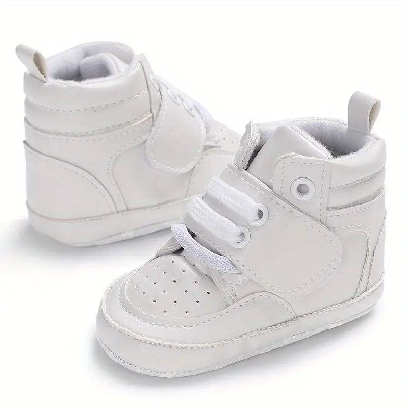 casual comfortable sneakers with hook and loop fastener for baby boys lightweight non slip walking shoes for indoor outdoor spring and autumn details 3