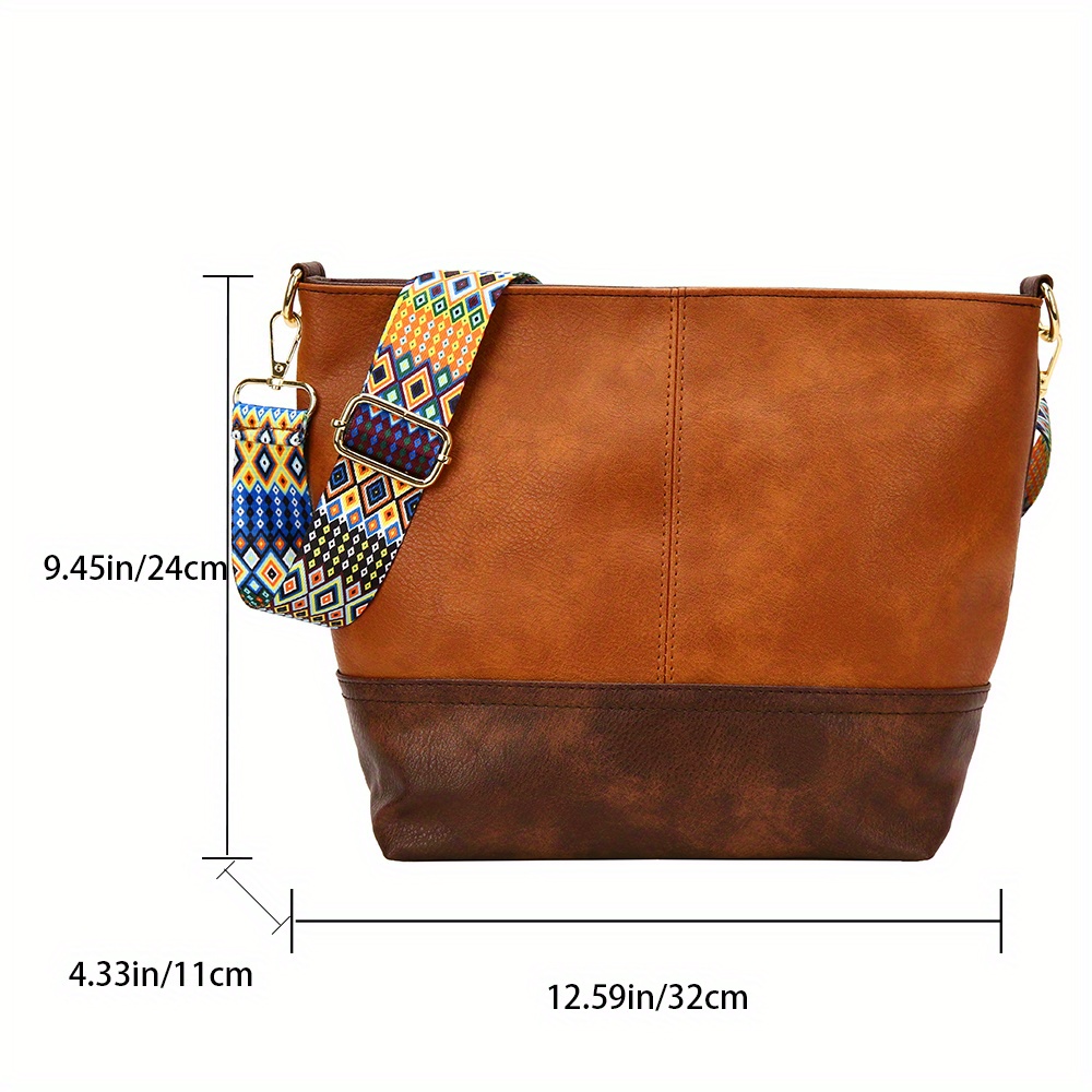 Vintage Crossbody Bag Women Bohemian Strap Shoulder Bag Temu
