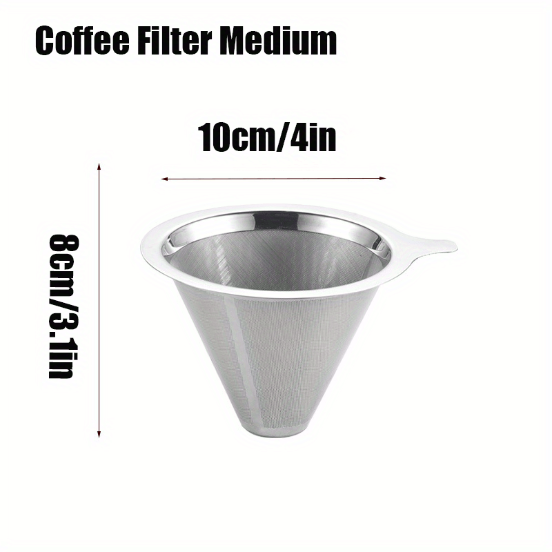 Hand Brew Coffee Rack Reusable Metal Pour Over Coffee - Temu