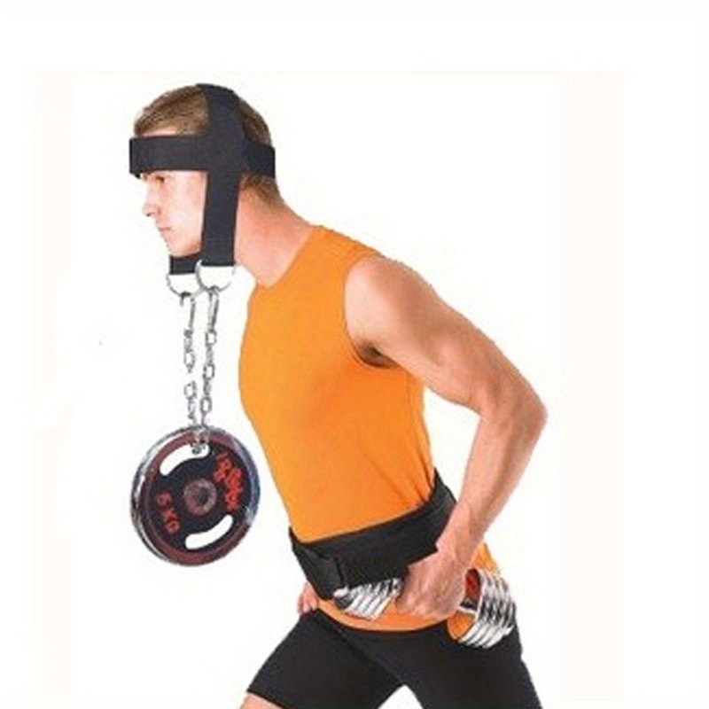 Adjustable Neck Training Head Harness Neck Power Trainer Body Strengh Exercise  Weight Bearing Cap Gym Fitness