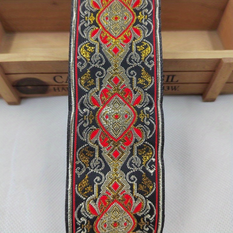 Cintas Vintage FINGERINSPIRE Cinta Bordada De Sari De Yardas Y