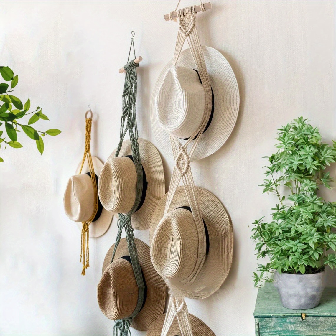 Diy hat rack wall hot sale