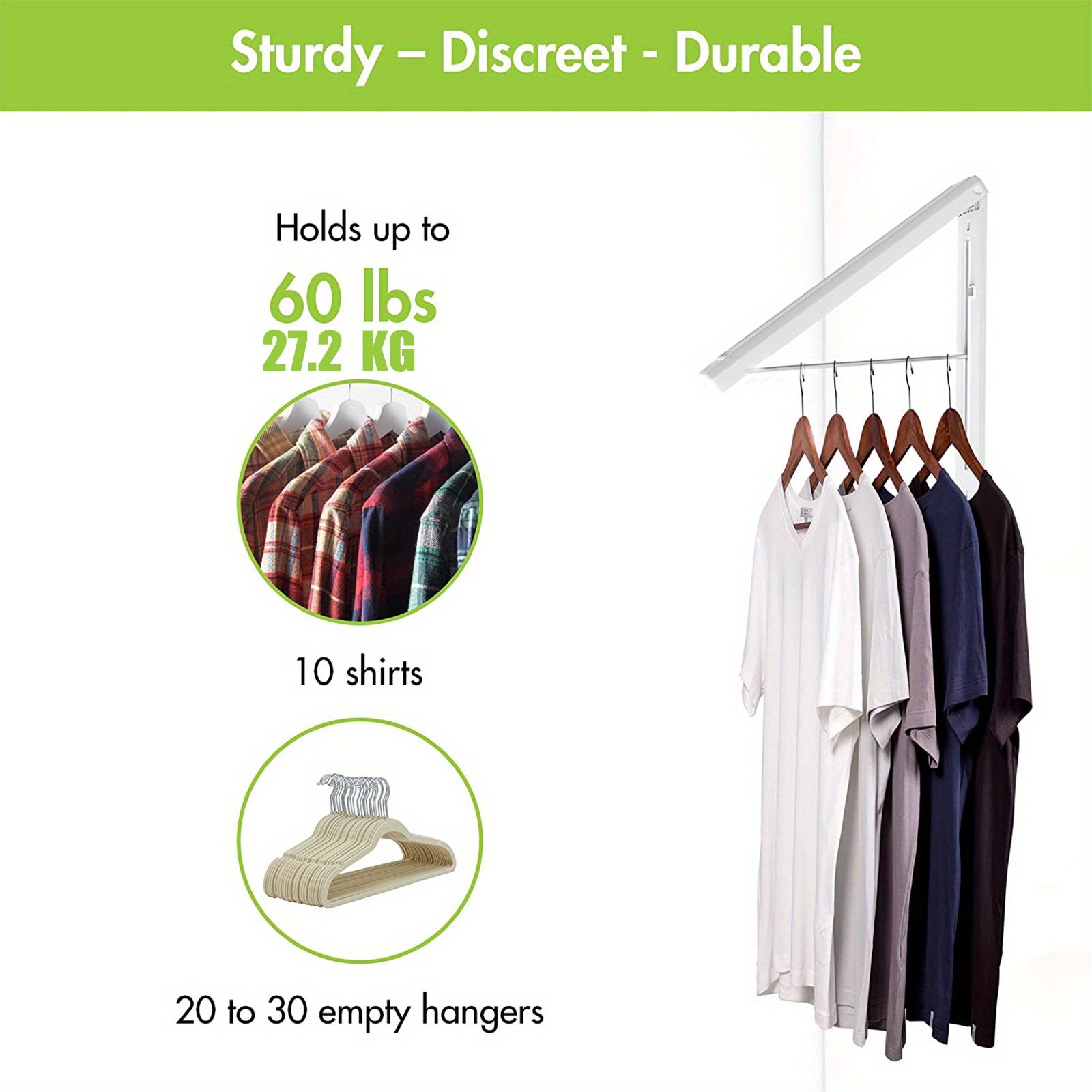 Plastic Clothes Drying Rack Double Foldable Clothing Rack Temu