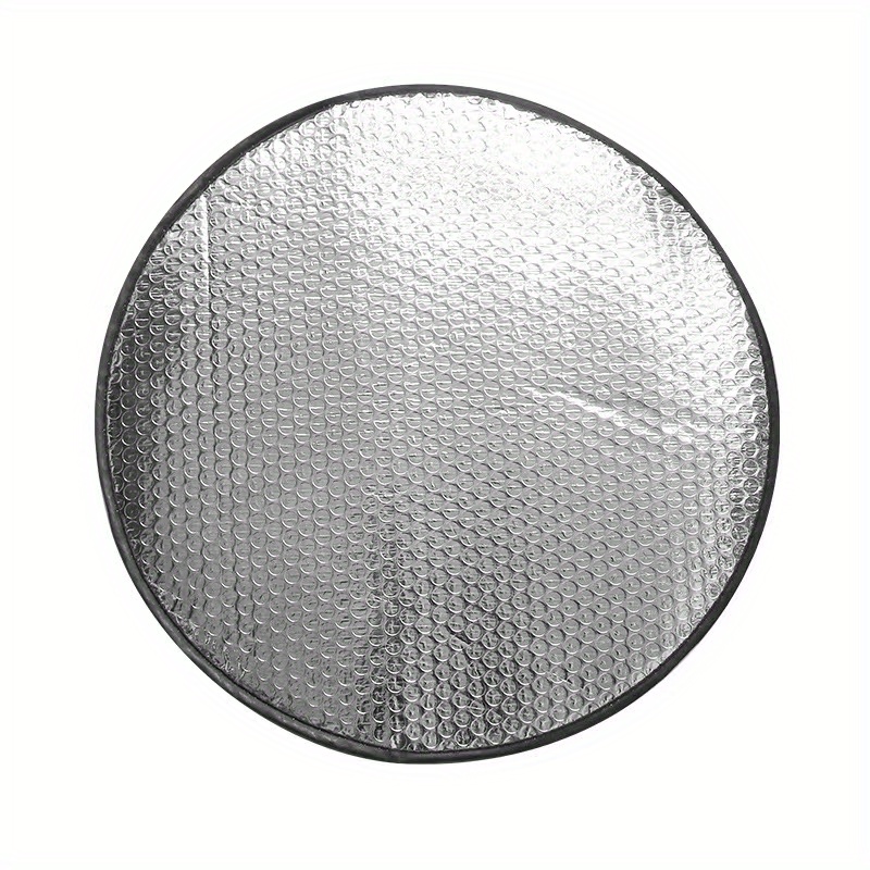 Image of Steering Wheel Sun Shade For Suvs, Trucks & Cars - Your Vehicle Cool & Protected, Polyester Fiber, No