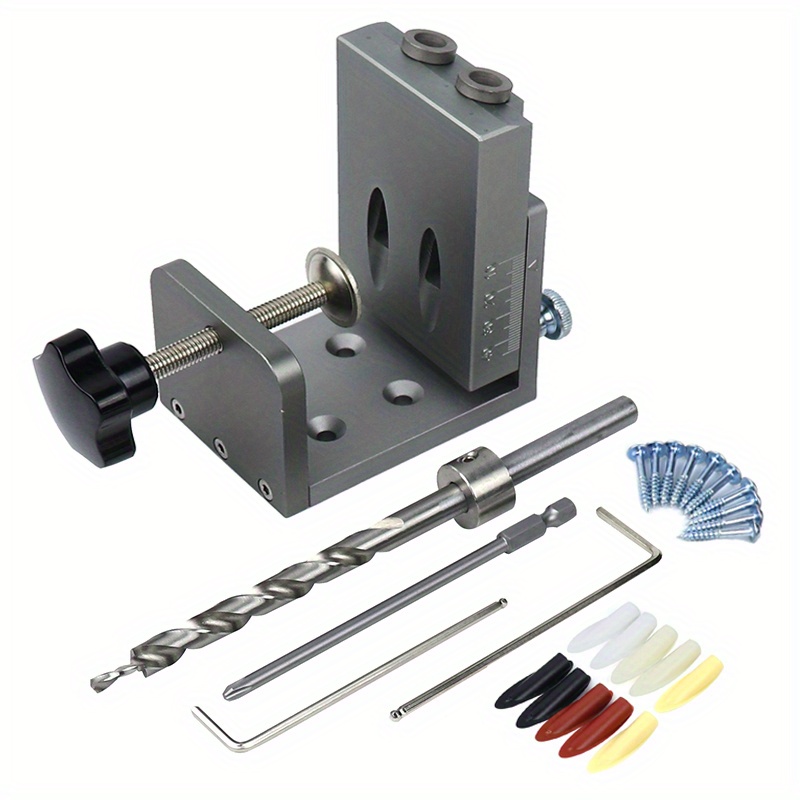 Quick Inclined Hole Doweling Jig Kit 15 Degrees Pocket Hole - Temu ...