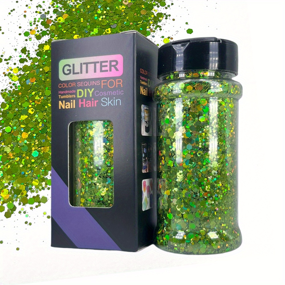 Xilanhhaa 32 Colors Fine Slime Glitter Powder,Glitter Powder Sequins for  Crafts,Multi Purpose Glitter Dust
