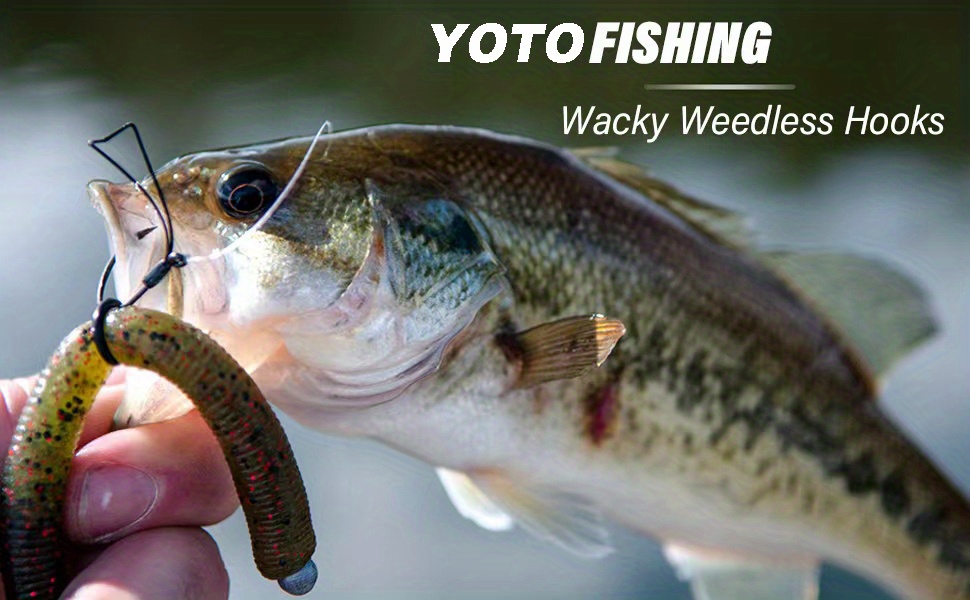 Weedless Hooks Wide Wacky Worm Hook Wacky Weedless - Temu Canada