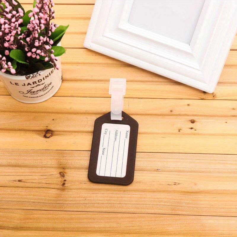 Mixed Color Luggage Tag. Luggage Baggage And Luggage Tag. Luggage Tag Card  Sleeve Assortment Marker - Temu