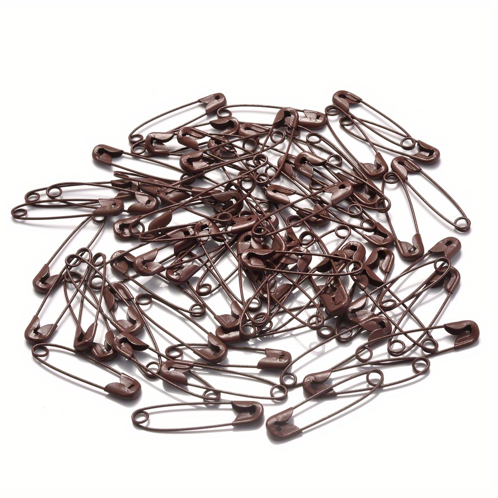 Small Safety pins Sewing pins - 35mm Brooch Stitch Markers Safety