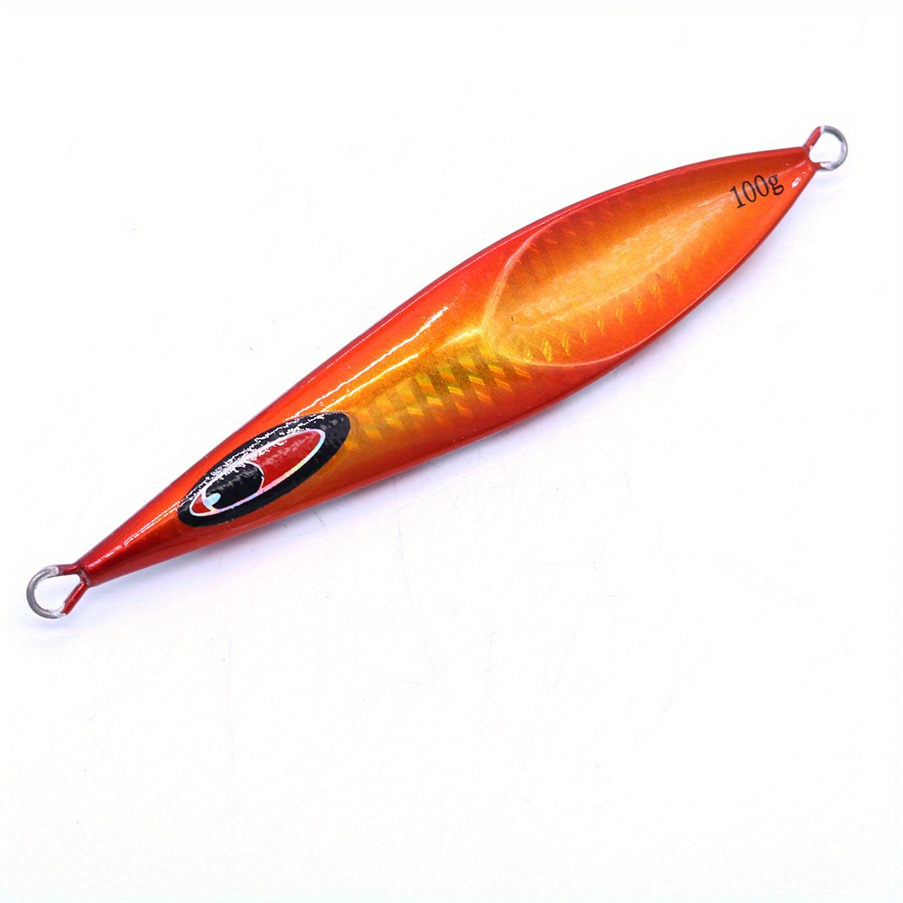 Rector Jig Metal Jigs Slow Pitch Jigging Lure Glow Zebra - Temu