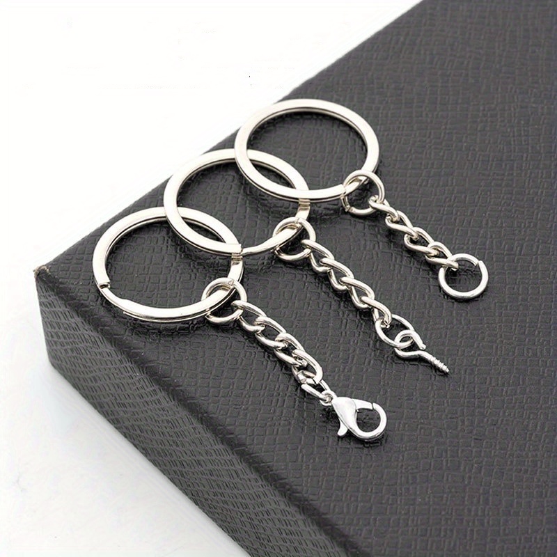 30[cs Key Chains Jewelry Accessories Flat Rings - Temu