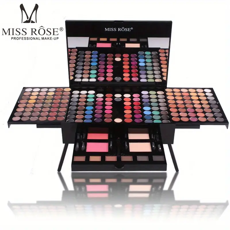180 colors piano eyeshadow palette set blush contouring makeup palette matte shimmer foundation powder cosmetics set details 15