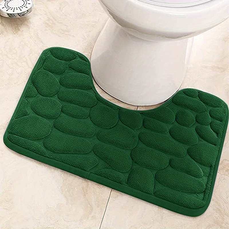 Memory Foam Bathroom Mat Toilet Mat Extra Soft Non-Slip Bath Mat