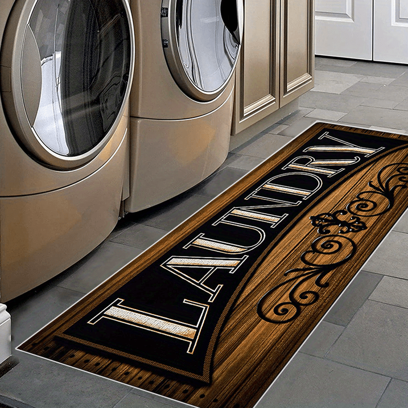 Quick Dry Laundry Rugs Mats Non slip Laundry Room Decor Temu
