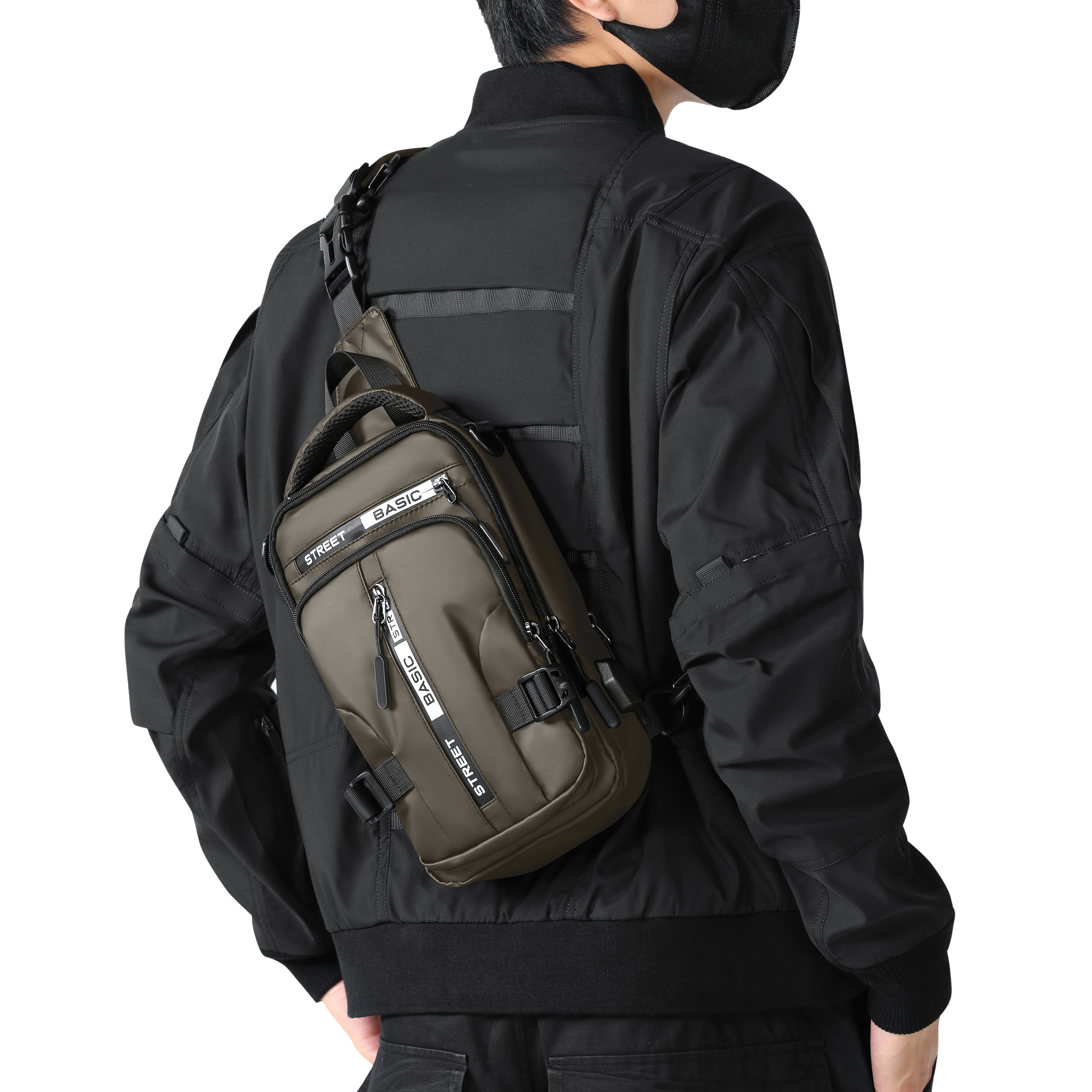 Anti Theft Sling Crossbody Backpack Shoulder Bag Men - Temu Canada
