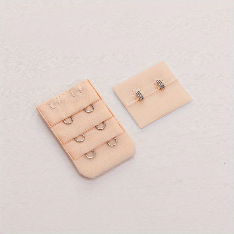 2pcs Bra Strap Extenders 2 Hooks Comfortable Adjustable Band Women's Lingerie