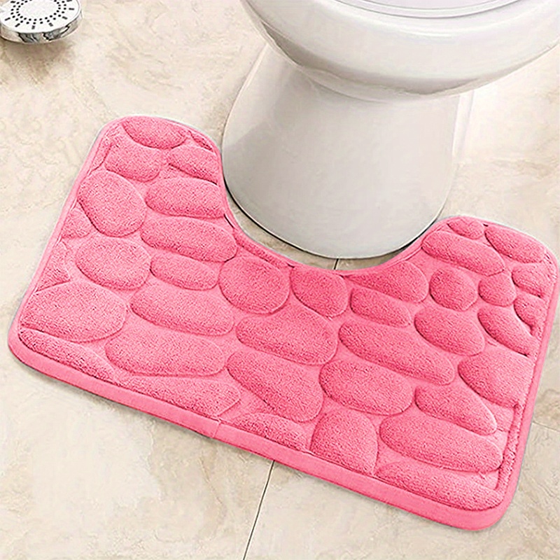Non-Slip Bath Mat Cute Big Feet Absorbent Bathroom Rug Floor Mat Doormat  for Bathroom Toilet Shower Kitchen Home Decor