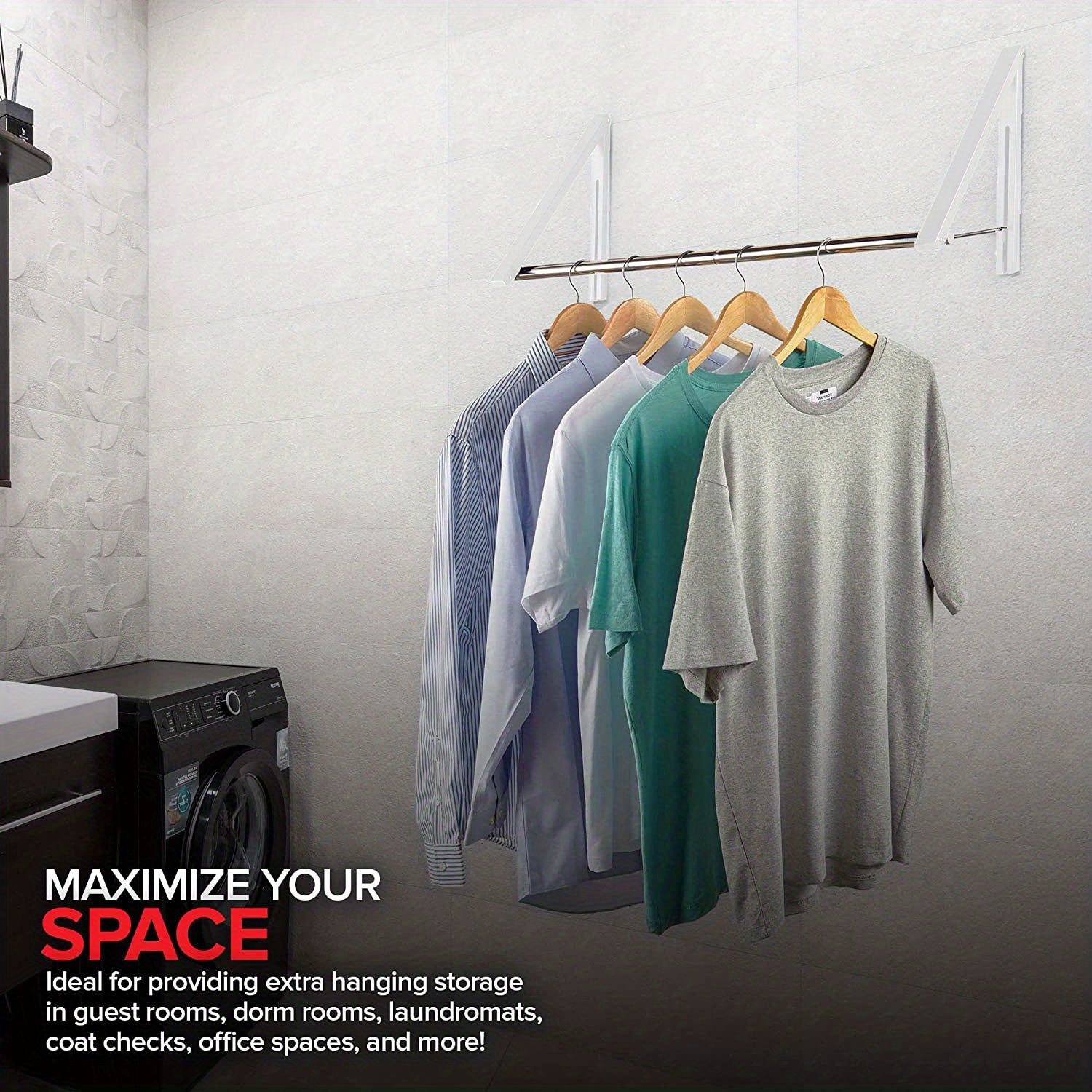 Plastic Clothes Drying Rack Double Foldable Clothing Rack Temu