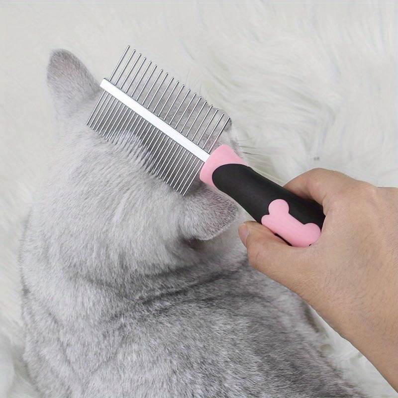 stainless steel pet hair removal comb float hair removal   brush for   grooming tool Product details 1
