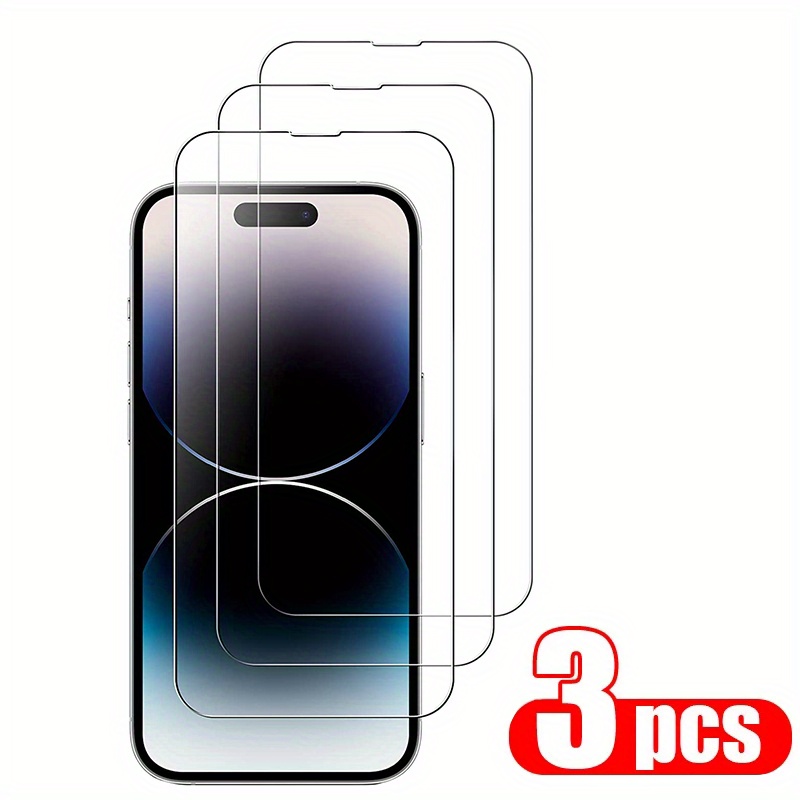 Vidrio Templado Full Cover Para iPhone 14 Pro Max Calidad Premium 9h