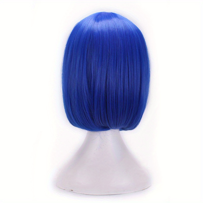 Costume Wigs Short Straight Synthetic Wig With Temu 