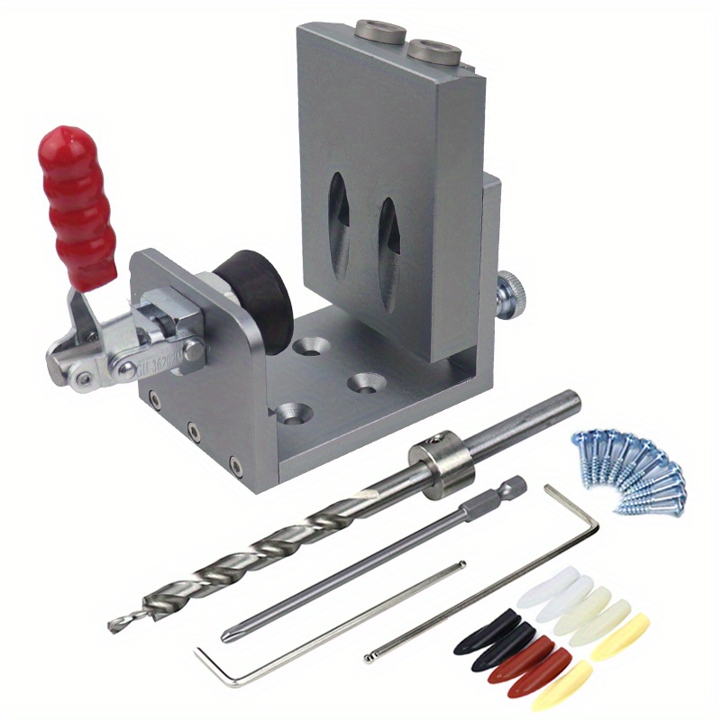 Quick Inclined Hole Doweling Jig Kit 15 Degrees Pocket Hole - Temu ...