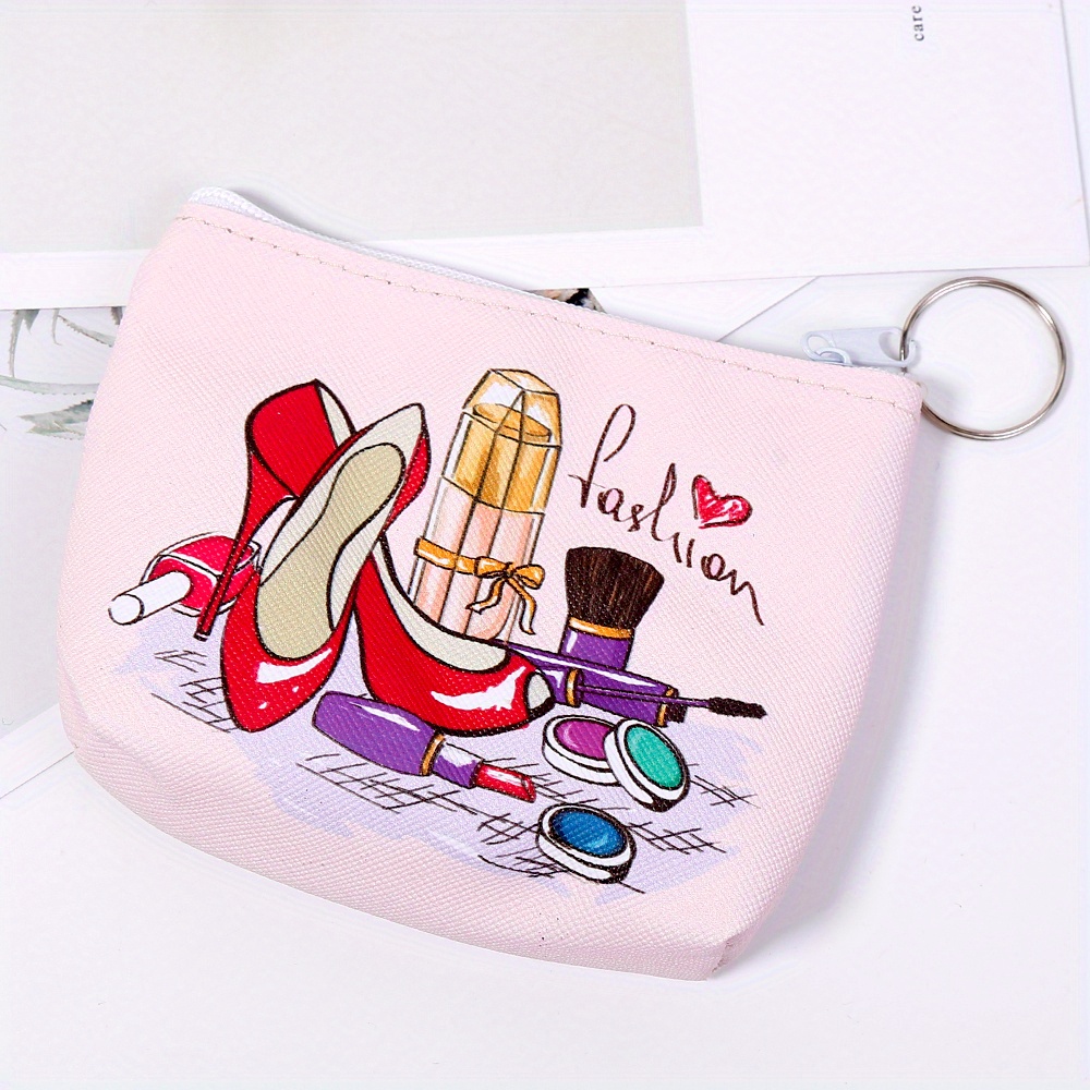 Pretty Kawaii Coin Purse Keychain Cute Mini Small Portable Storage