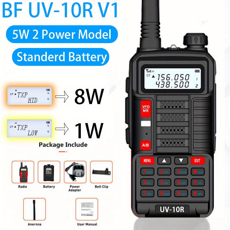 Retevis H-777 Walkie Talkies Rechargeable, Way Radios Long Range, Portable FRS Two-Way Radios, Short Antenna, LED Flashlight, for Adults Family Outd - 1