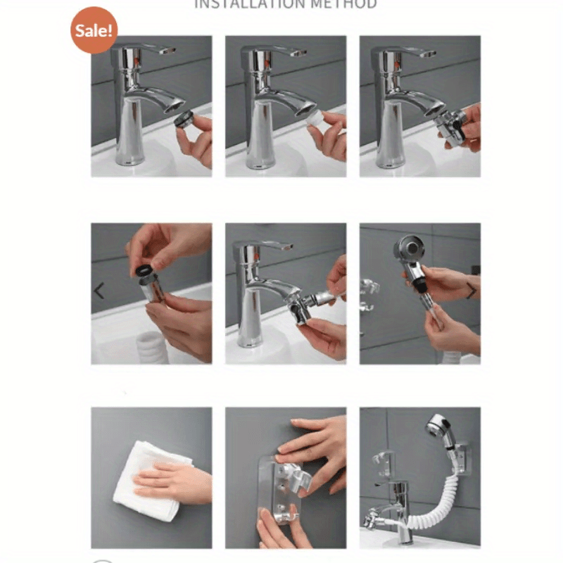 Upgrade Sink 3 speed Hose Sprayer Attachment Perfect Utility Temu