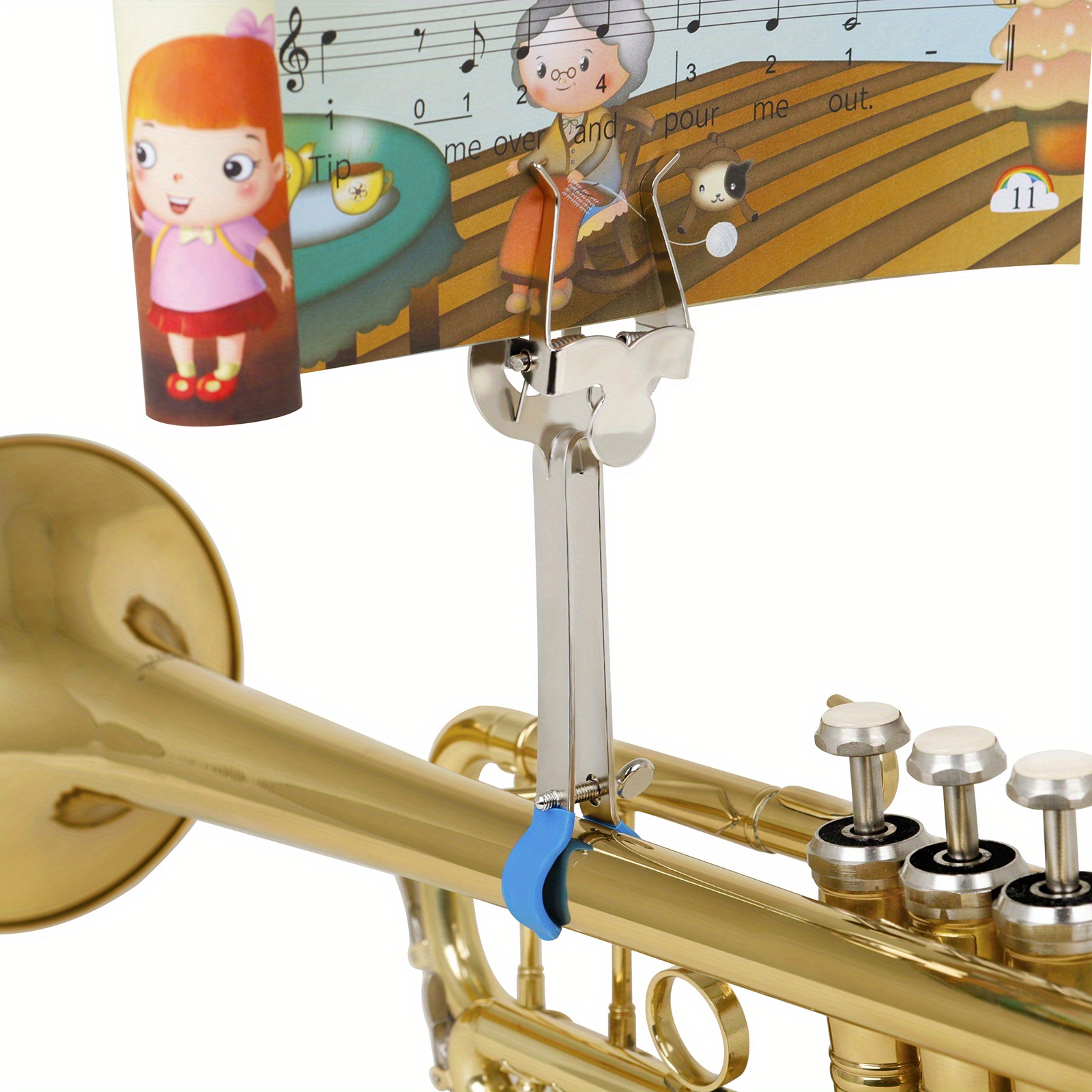 Atril trompeta para movil, ebook/tablet o partitura 3 en 1-360º - SANMAHORN  Tienda de instrumentos y accesorios de viento metal