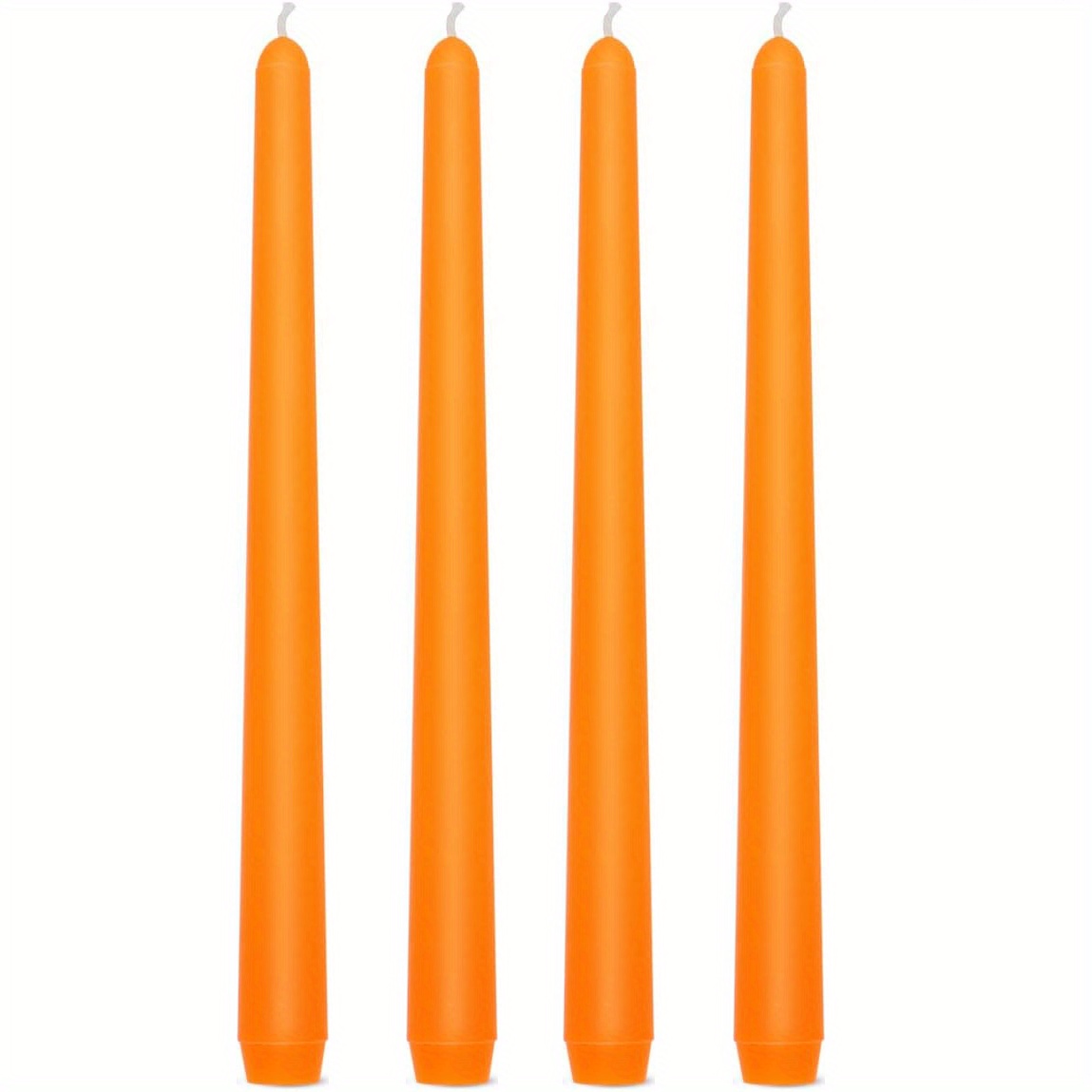 Smokeless And Dripless Taper Candles Unscented Cotton - Temu