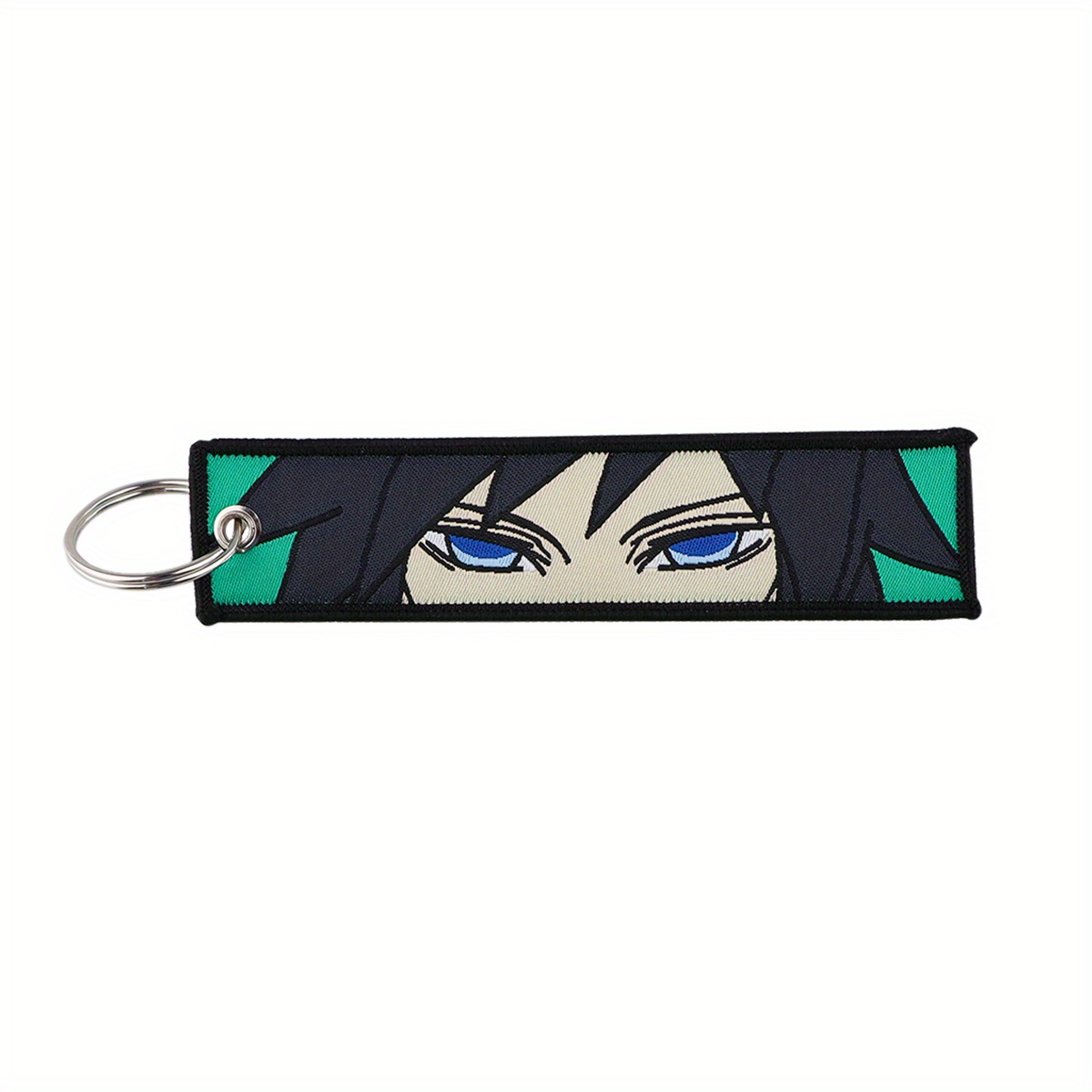 Embroidered Anime Jet Tag / Key Tag 