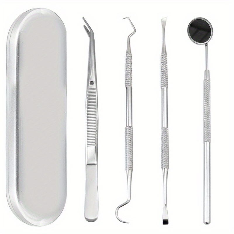 6Pcs Stainless Steel Dental Care Tools Dentist Tools Set Dental