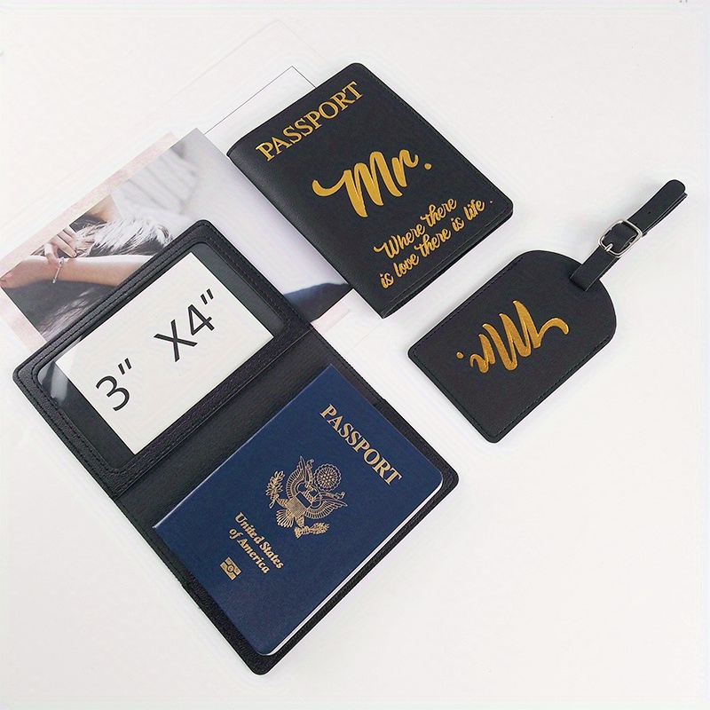 Personalized Passport Cover - Set of 3 by