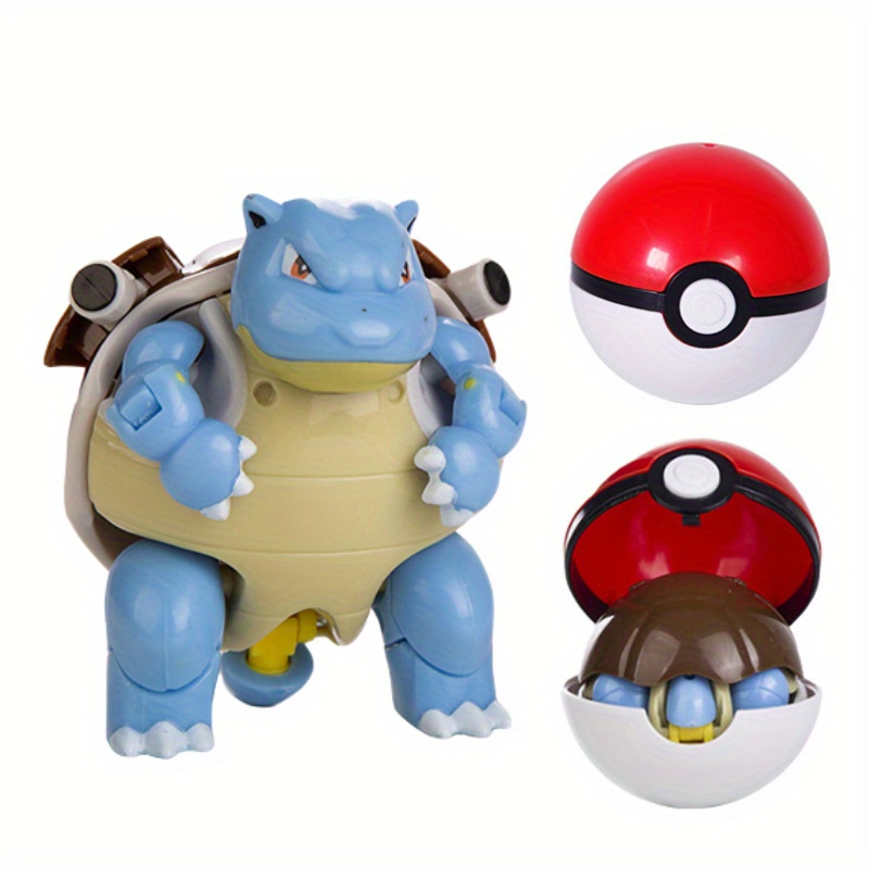 Genuine 12 Stili Pokeball Can Bambole Deformabili Giocattoli Pikachu  Charizard Gyarados Venusaur Mewtwo Blastoise Eevee Psyduck Lunala Solgaleo  Lucario Ash-greninja Anime Figure Modello Regali Per Bambini