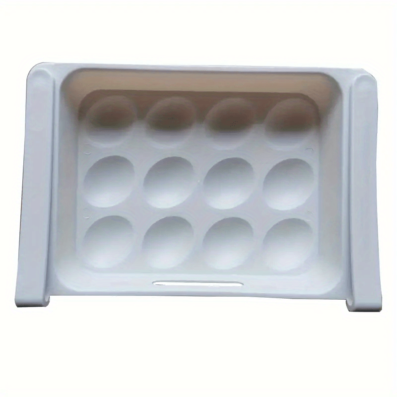 1pc Adjustable Egg Holder for Refrigerator - Snap-On Egg Container for Mini  Fridge Drawer - Organize Your Fridge with Pull-Out Egg Tray - Kitchen